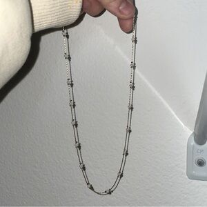 Mini pearl bead choker necklace